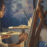 woman painting pexels-photo-374009