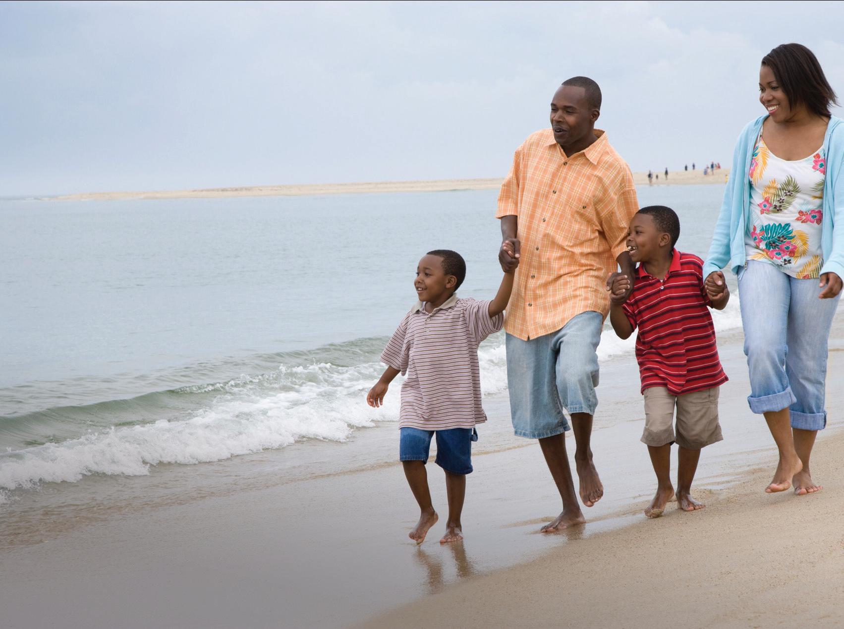 family vacation beach