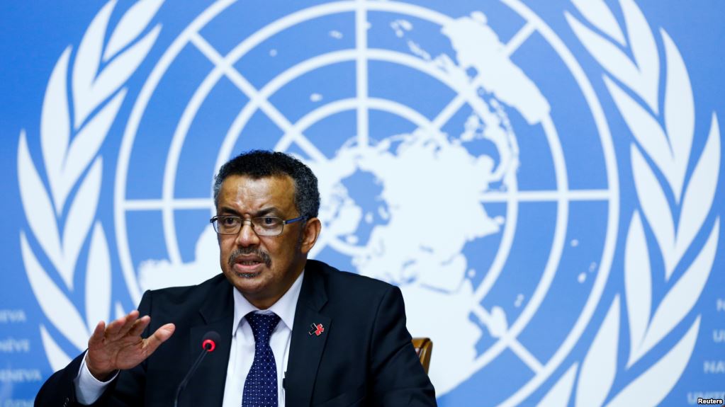 New World Health Organization (WHO) Chief Dr. Tedros Adhanom Ghebreyesus from Ethiopia. | WHO/Twitter/Reuters