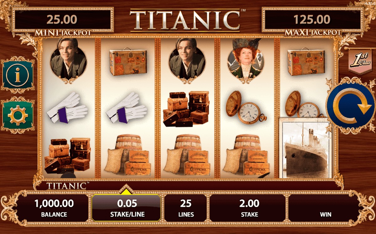 titanic slot