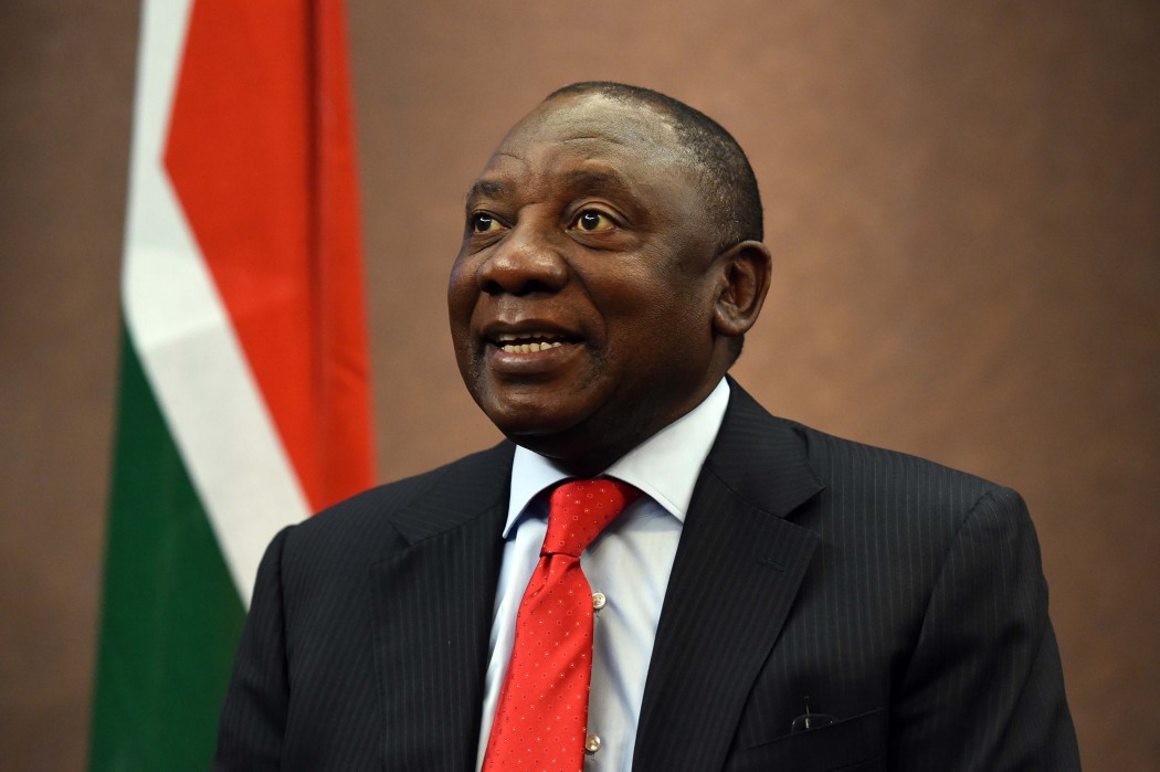 Cyril Ramaphosa, the president of South Africa speaking about the Sona at the New Age Business Briefing breakfast at Grandwest in Cape Town. 18/06/2014 | Kopano Tlape GCIS