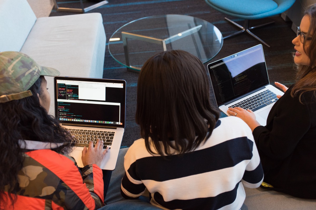 university degrees, women woman laptop office tech desk