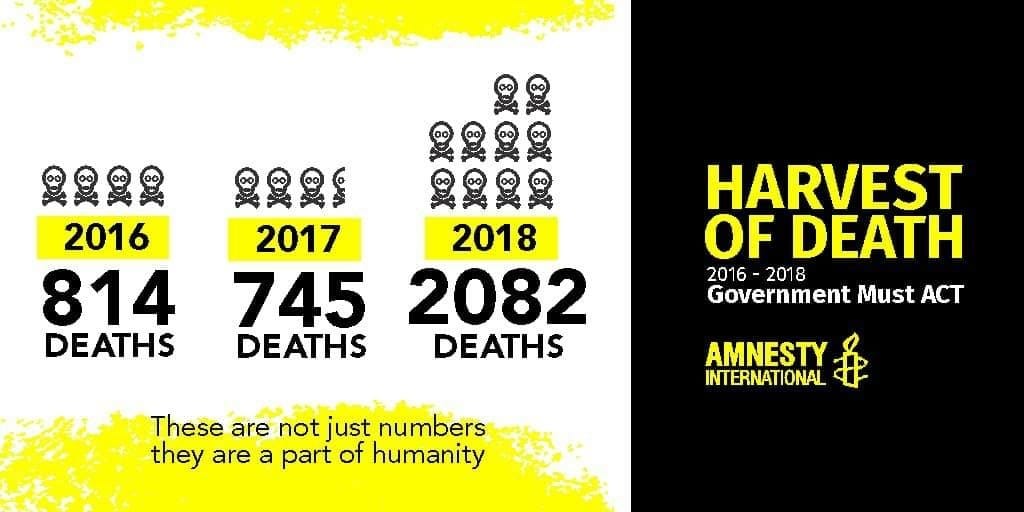 Harvest of death Amnesty International