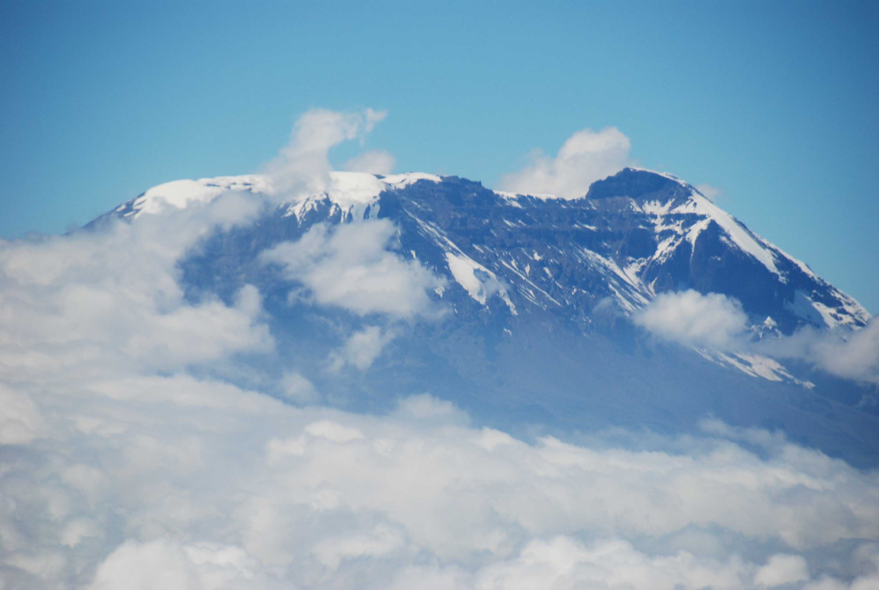The peak of Mount Kilimanjaro Africa