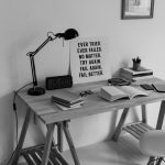 Workspace minimal style desk