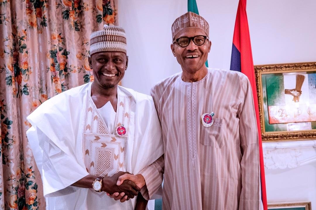 Babayo Gamawa and President Buhari