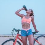 drinking water water  workout exercise