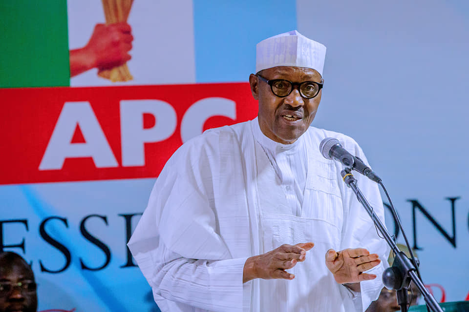 President Muhammadu Buhari and other leaders of the All Progressives Congress, APC, on Monday, February 18, 2019 met in Abuja in the party’s caucus meeting.