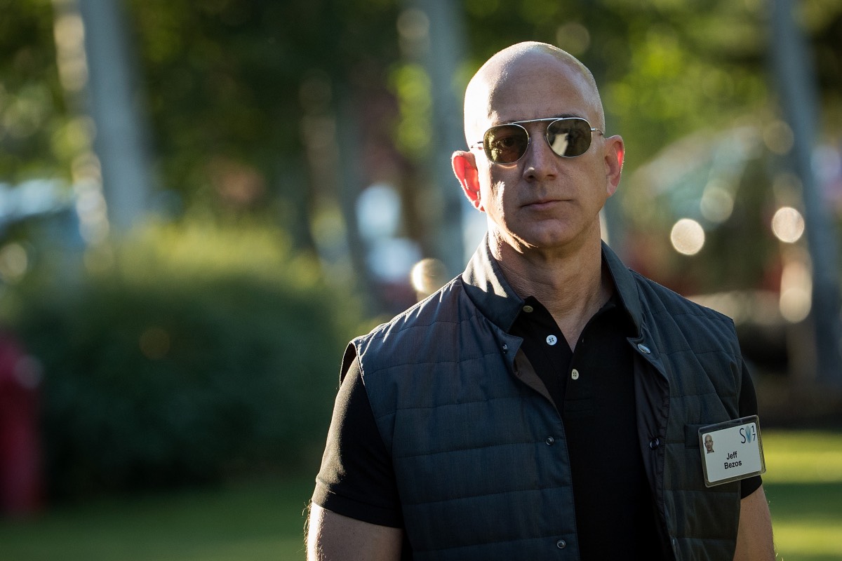 Jeff Bezos, CEO of Amazon and world's richest man