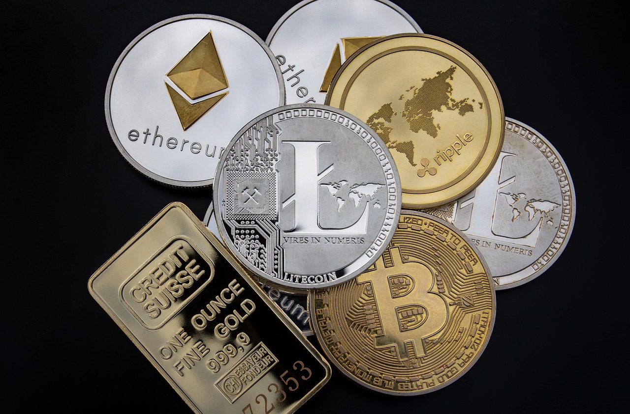 Cryptocurrency, bitcoin, digital money, cryptocurrencies, blockchain technology trade digital currency