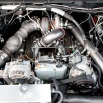 trucks power stroke engine dan-howard-1995-ford-f-350-power-stroke-engine-view