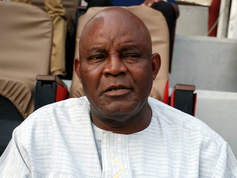 Former Super Eagles coach and football legend, Christian Chukwu