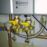 water heater maintenance Rinnai purge connections