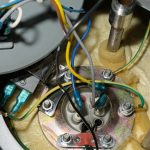 Disassembled water heater for repair