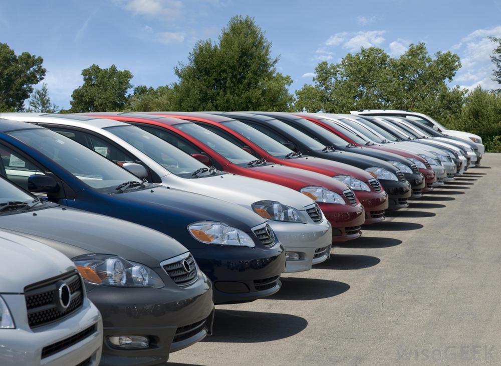 used car lot