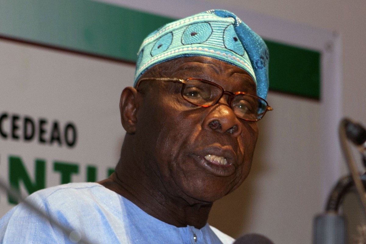 Abacha, Former President Olusegun Obasanjo