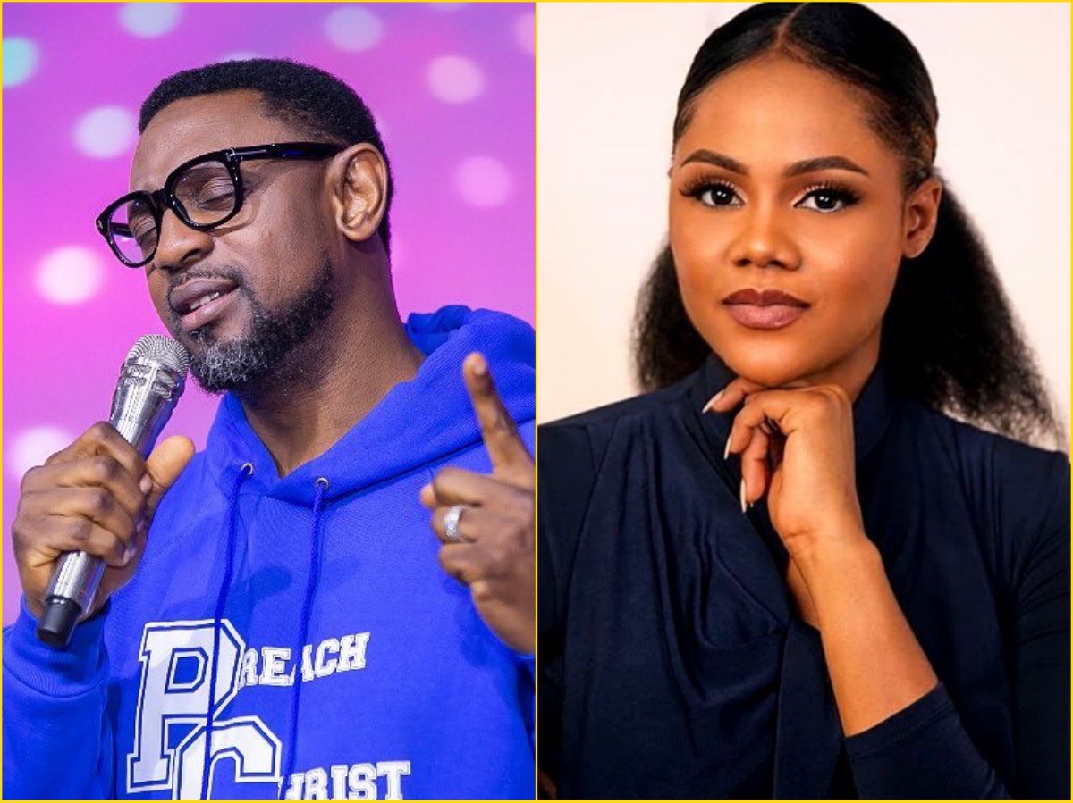 Singer and songwriter, Timi Dakolo and his wife, Busola