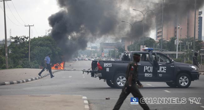 Shi'ite Protest Abuja Police