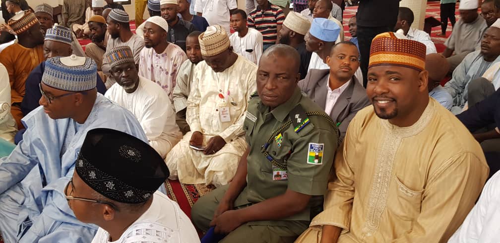 Bauchi's Governor Bala Mohammed takes Natasha Marianna as 2nd wife in a Syrian Mosque in Ikoyi, Lagos on Friday, July 26, 2019