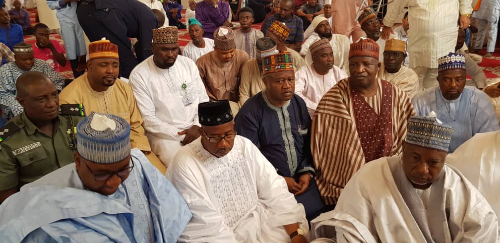 Bauchi's Governor Bala Mohammed takes Natasha Marianna as 2nd wife in a Syrian Mosque