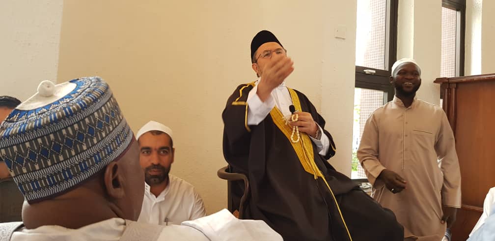 Bauchi's Governor Bala Mohammed takes Natasha Marianna as 2nd wife in a Syrian Mosque in Ikoyi, Lagos on Friday, July 26, 2019