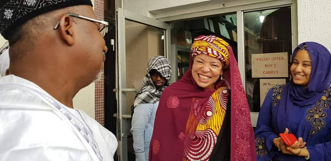 Bauchi's Governor Bala Mohammed takes Natasha Marianna as 2nd wife in a Syrian Mosque in Ikoyi, Lagos on Friday, July 26, 2019