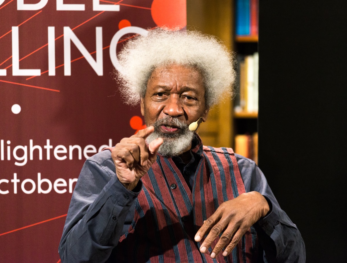 1986 Nobel Prize winner in Literature Wole Soyinka