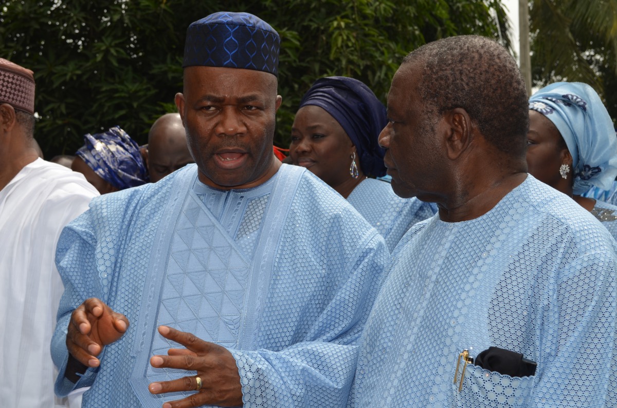 Former Akwa Ibom State Governors, Godswill Akpabio and Obong Victor Attah | Ndokwa Daily