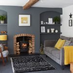 Grey-living-room-ideas-shot-of-yellow