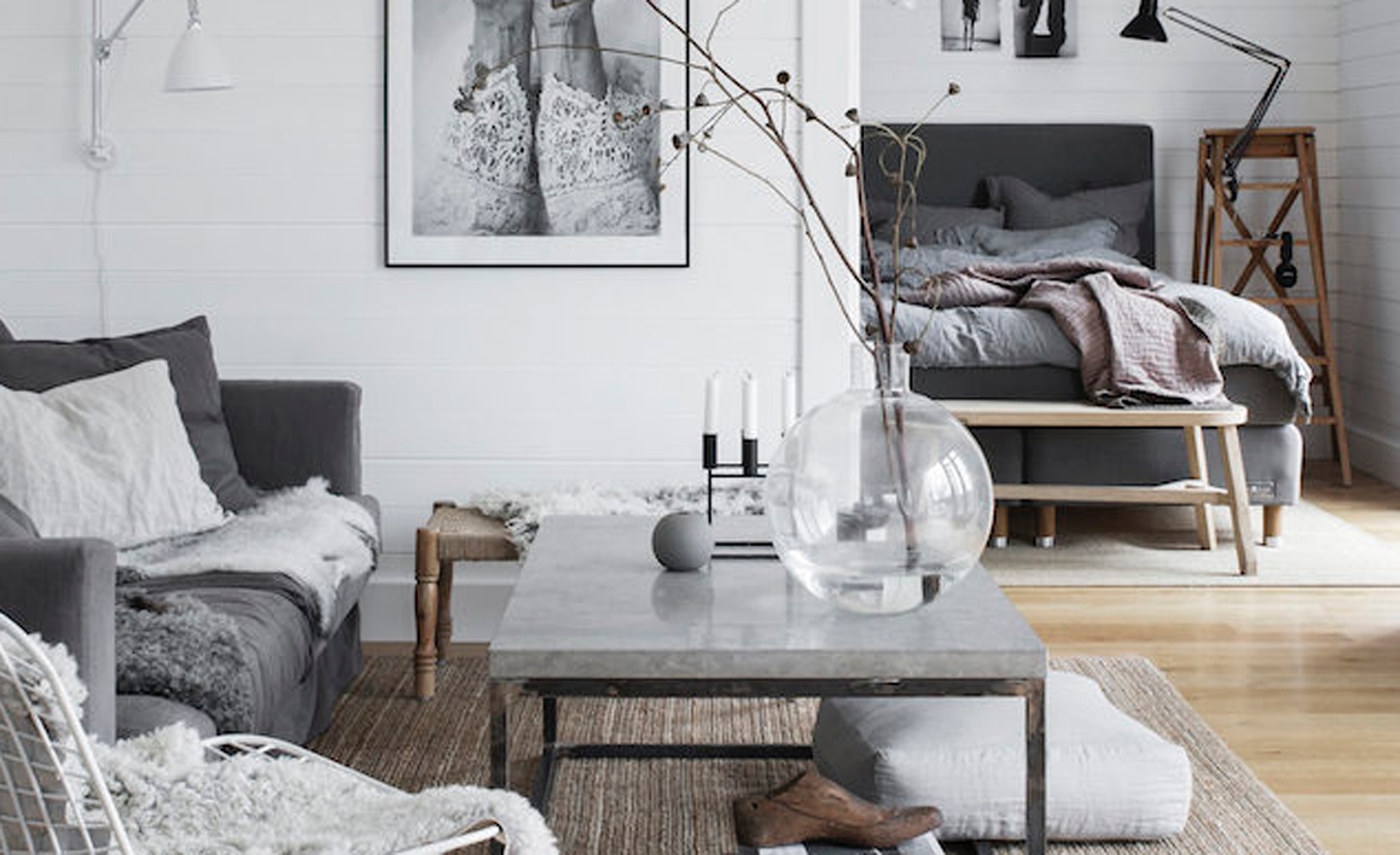 grey furniture interior decor