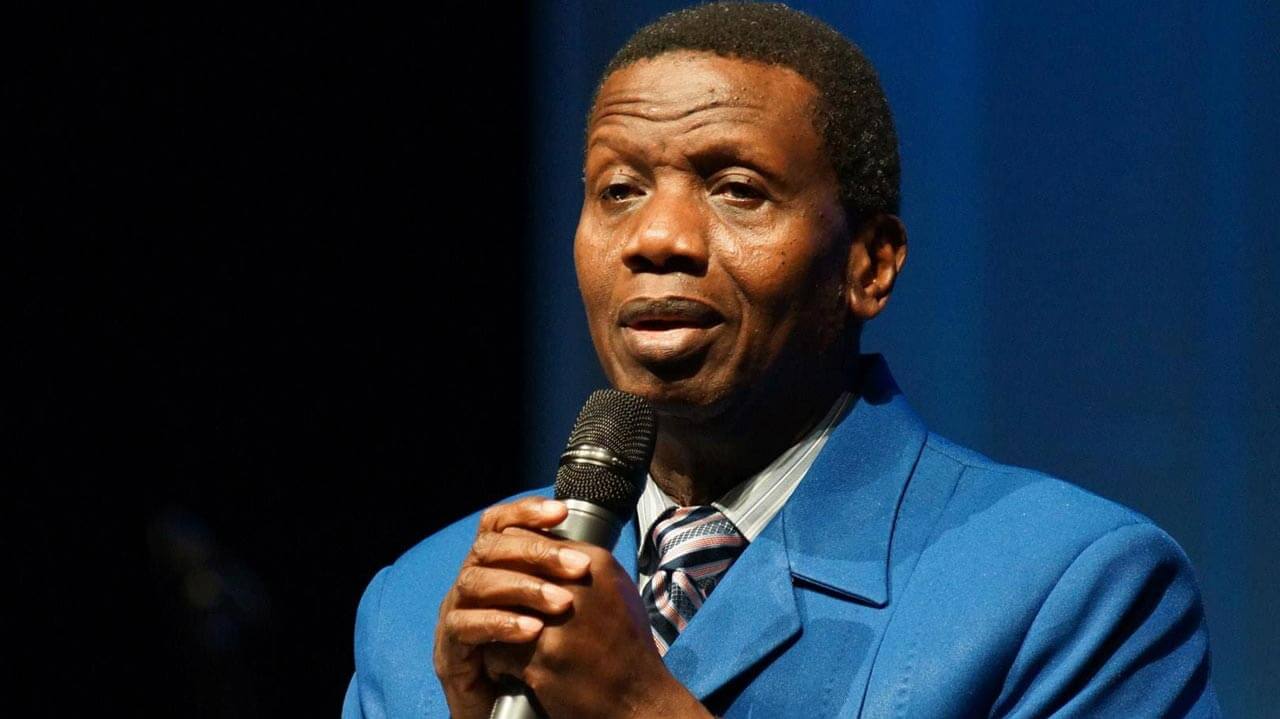 Pastor Enoch Adeboye, the general overseer of the Redeemed Christian Church of God, RCCG