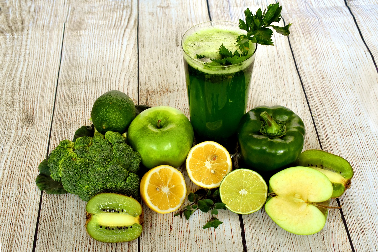 Smoothies, antidioxides vegetables