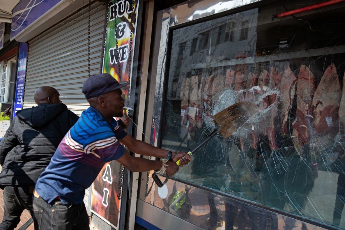 File photo of Xenophobic Attack in South Africa