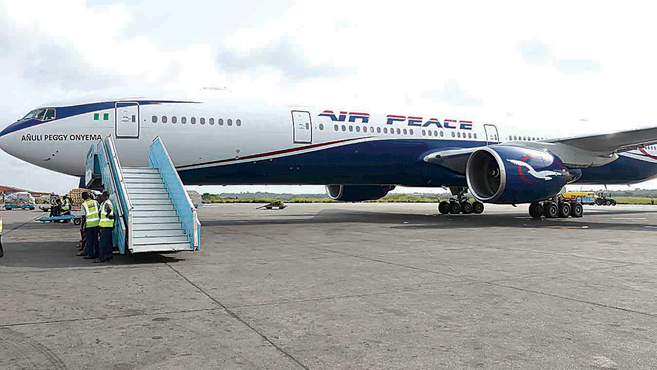 Air Peace Airline Aircraft