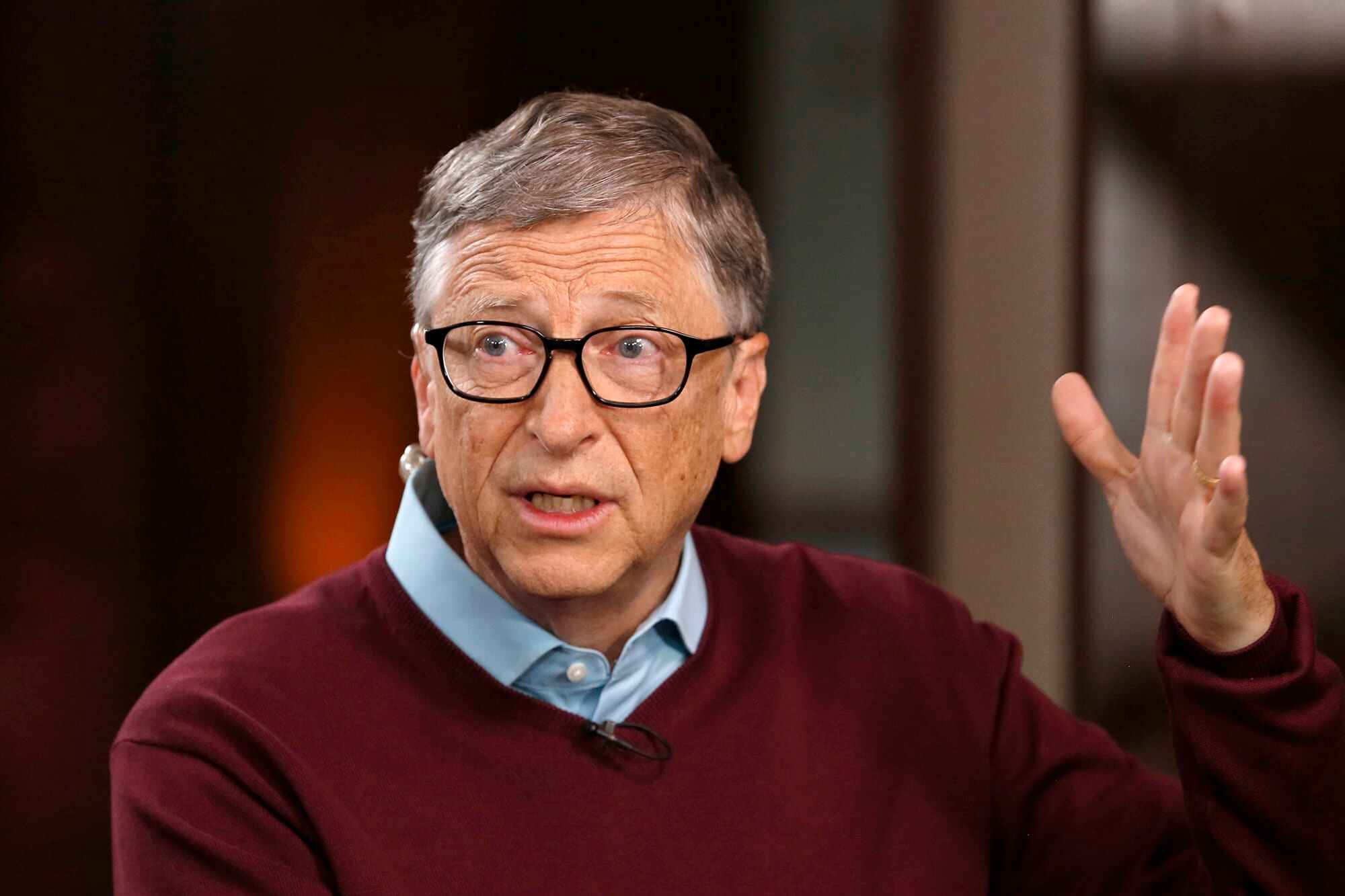Bill Gates, founder of Microsoft and globally renowned philanthropist