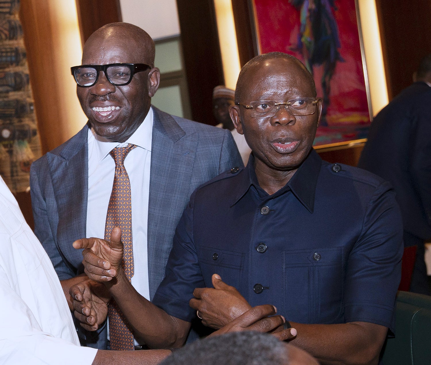 Obaseki Oshiomhole Edo State The Trent