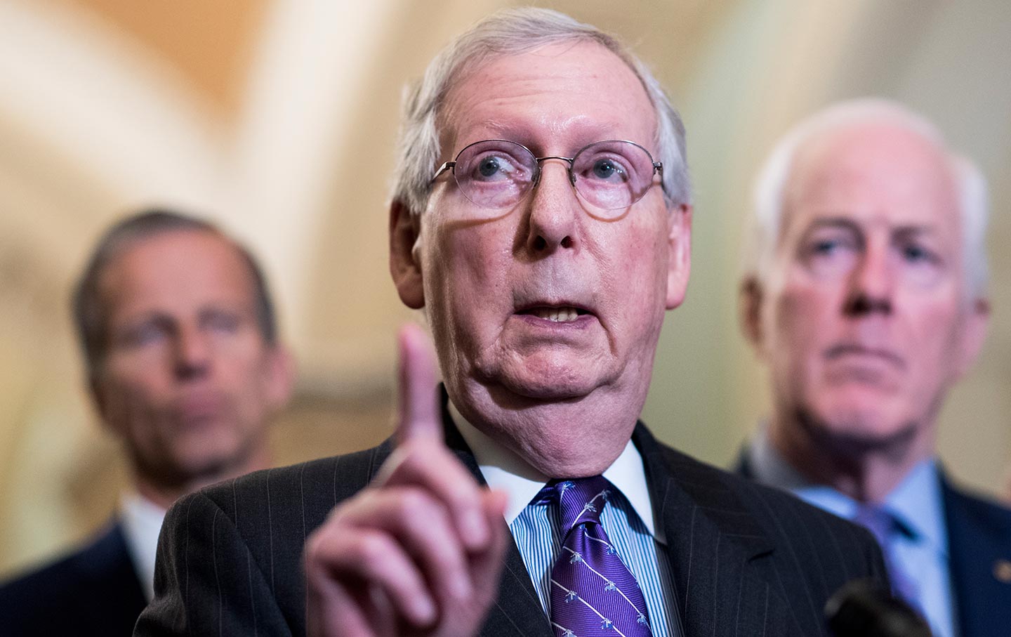 Impeachment, Senate Republicans Mitch McConnell