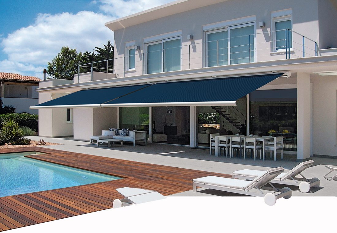 Retractable awnings