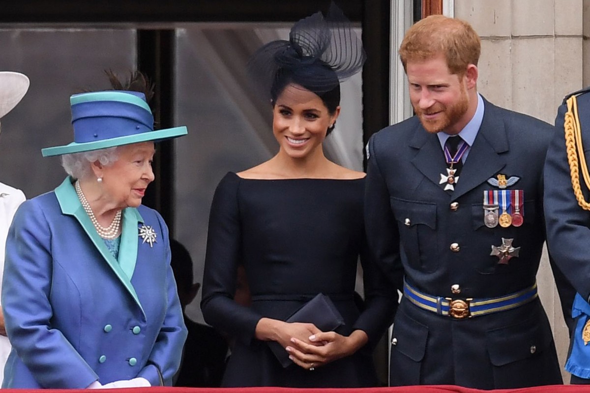 Queen Elizabeth II, Meghan Markle, Prince Harry