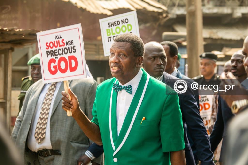 Enoch Adeboye, Funso Odesola, Samson Ayokunle