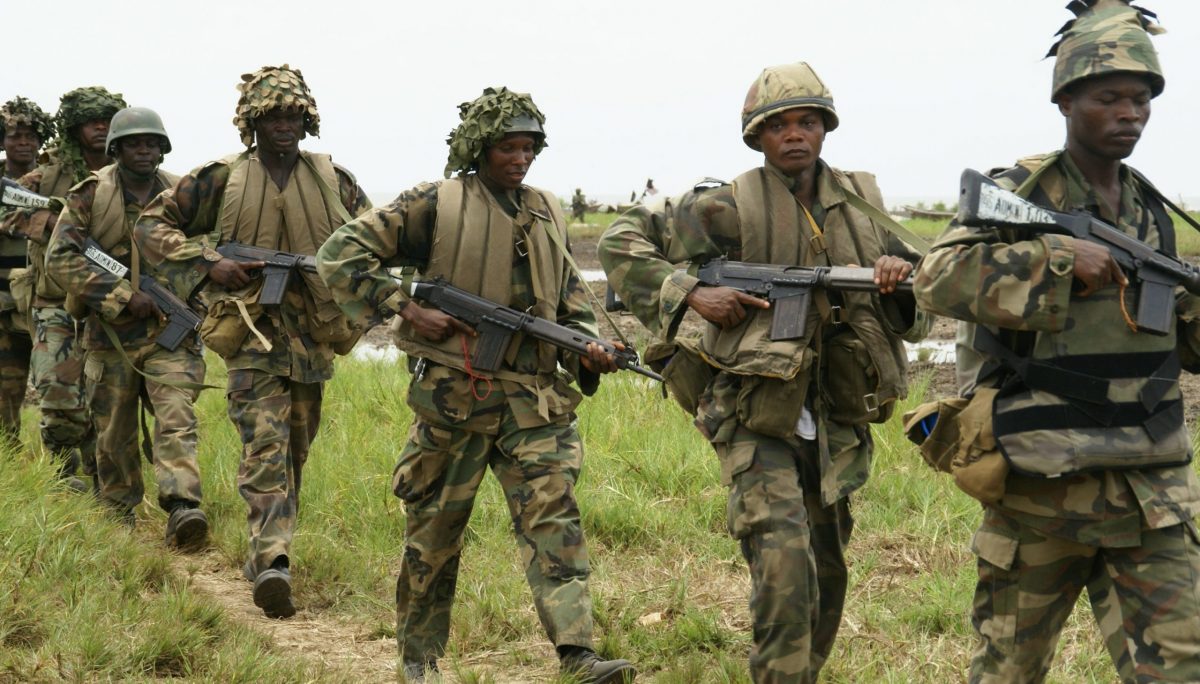 Nigerian Soldiers