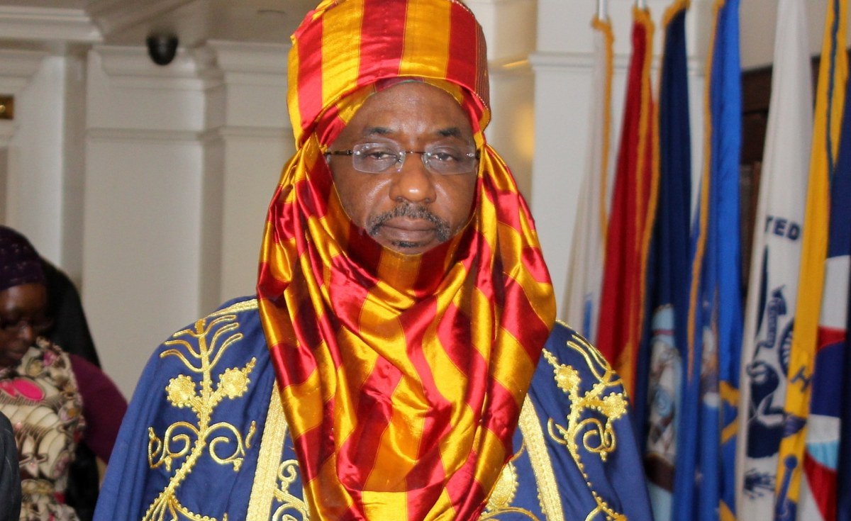 Emir of Kano at the time, Muhammad Lamido Sanusi II