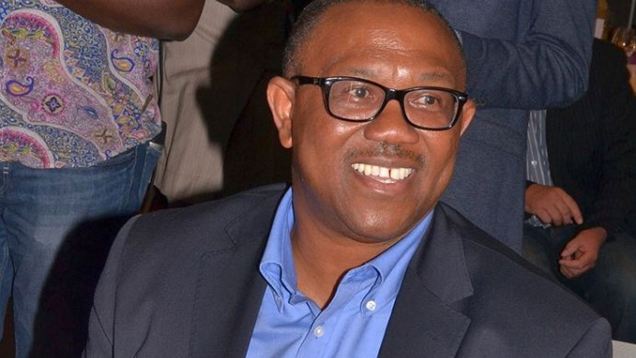 Peter Obi, 2019 vice presidential candidate of the PDP and former governor of Anambra