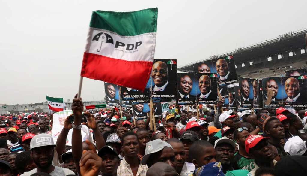 PDP Presidential Rally held in Ibadan in 2019