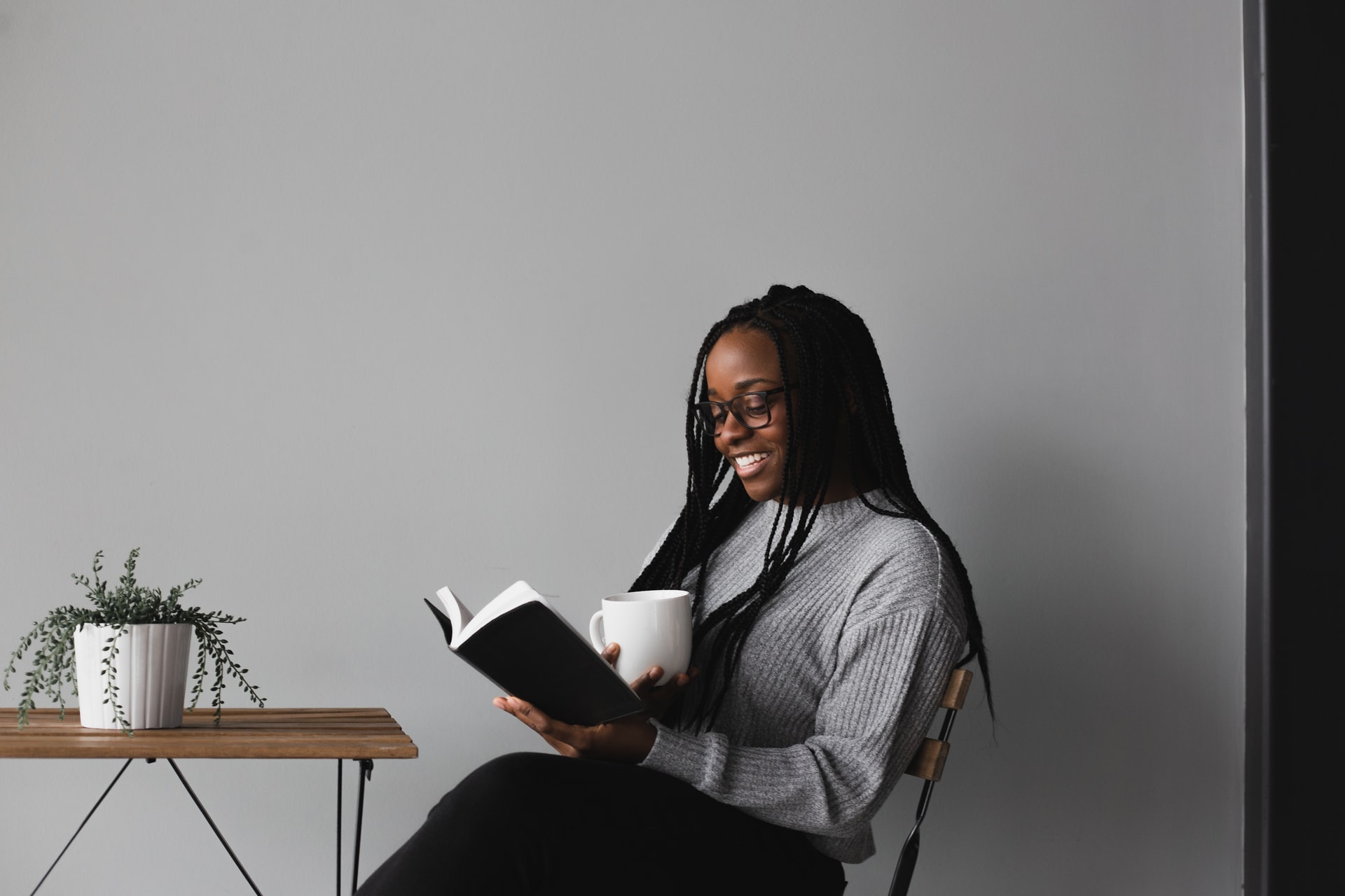 woman reading Joseph Prince