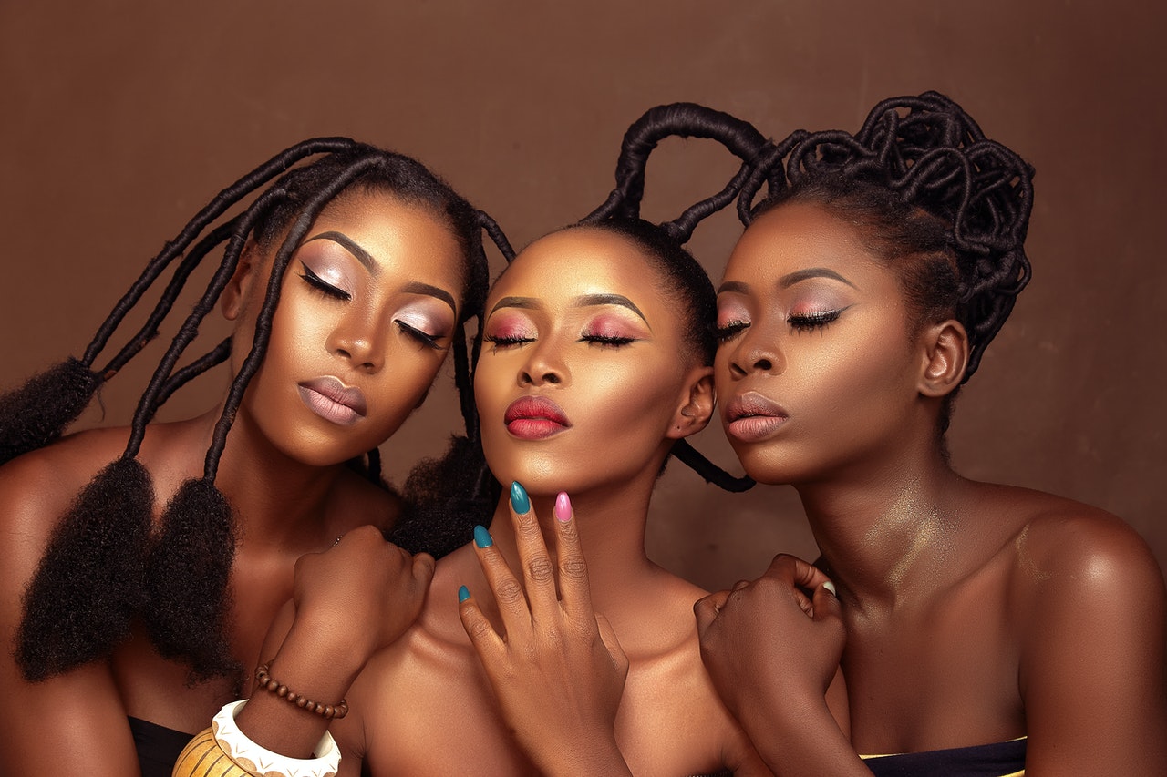 beautiful african women pigmentation