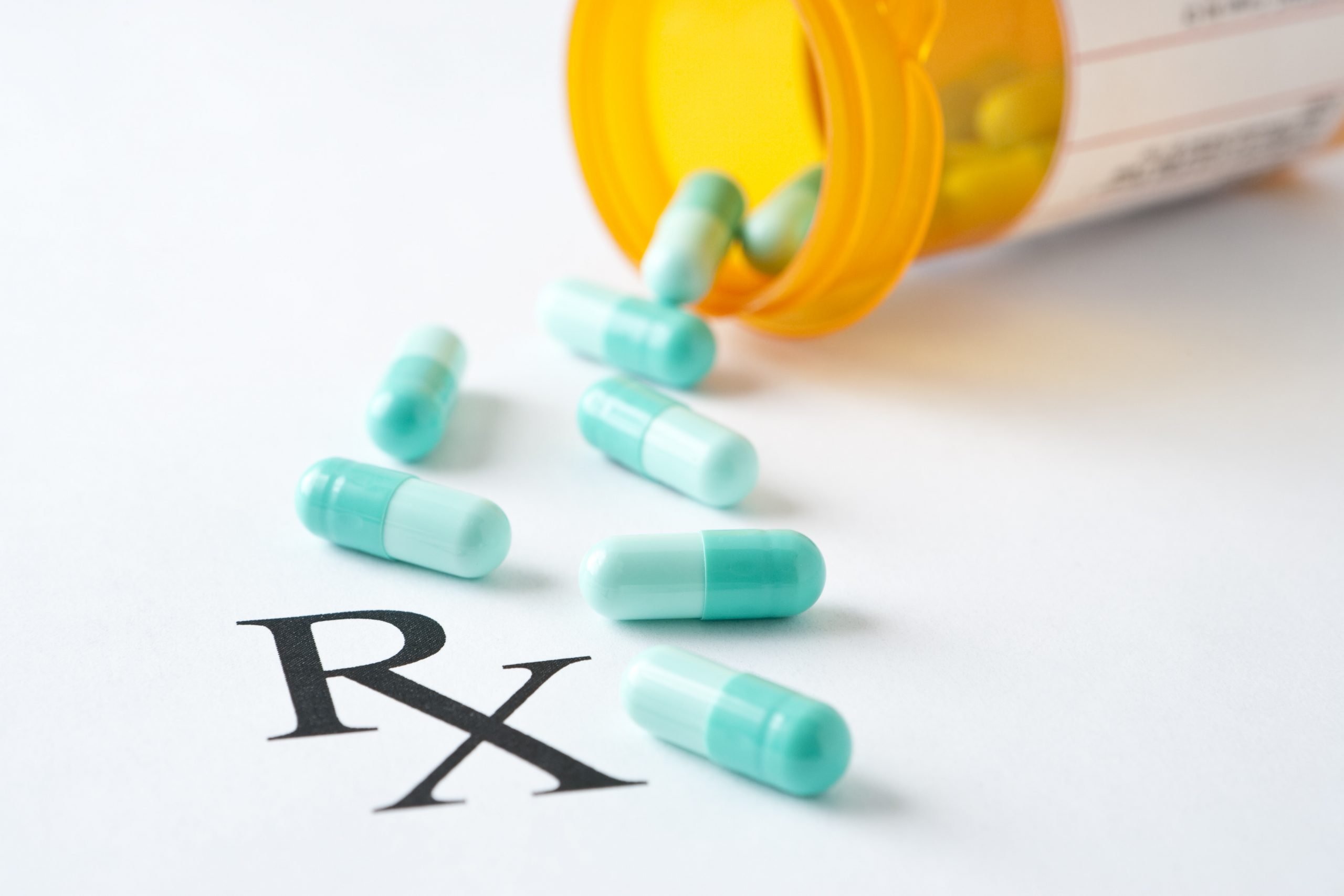 Prescription Medicine and Bottle