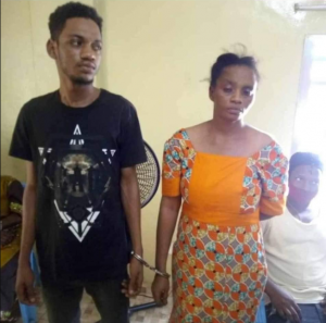 Rape suspect and his mother. 
