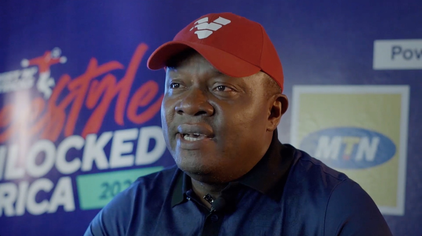 Valentine Ozigbo, the Chairman of Feet 'N' Tricks giving a welcome address at the Nigerian Freestyle Football Championship 2020 on Saturday, July 25, 2020 | Screengrab from YouTube