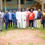 Members of the Old Students Association pose for a picture at their alma mater during the Annual Andrew And Christiana Ozigbo Excellence Awards at Christ The Redeemer College Amesi on Sun Aug 2